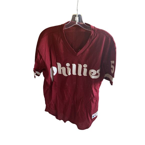 Philadelphia Phillies Vintage Rawlings Authentic Batting Practice Jersey Sz 44